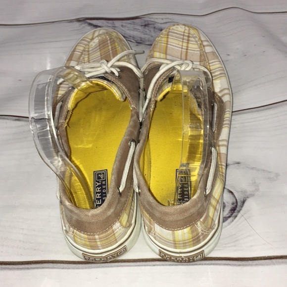 ❤️SPERRY PLAID TOPSIDERS ~ 9 - Picture 3 of 8